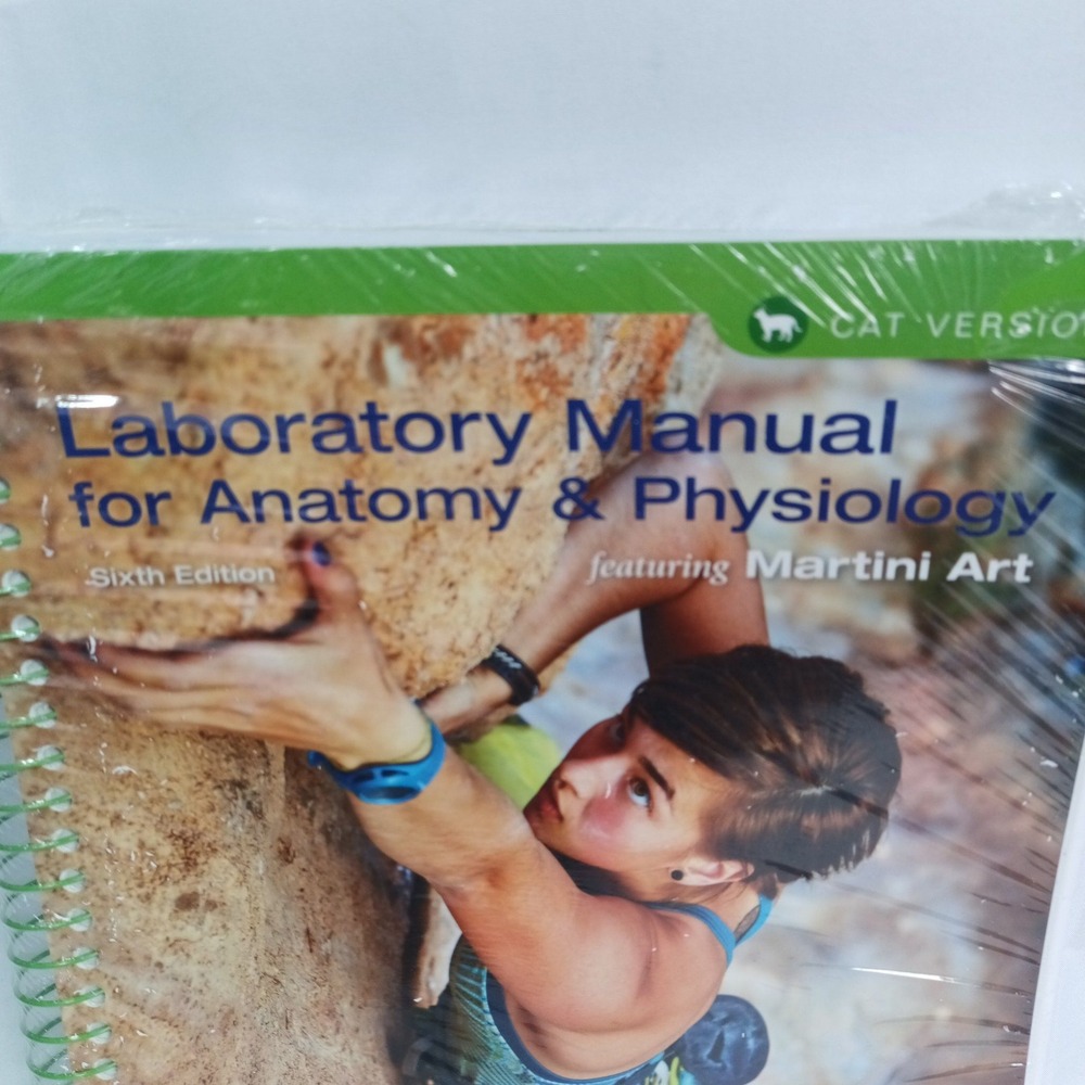 Lab Manual Anatomy & Physiology 6th Ed Cat Version Wood Martini NEW / Sealed